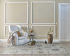 78" X 114" Ivory Wool Rug