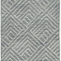 78" X 114" Denim Wool Rug