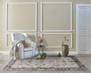 7' Ivory or Grey Polyester Runner Rug