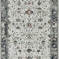 3' x 5' Ivory or Grey Bordered Area Rug