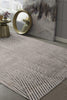 118" X 158" Ivory or Grey Polyester Rug