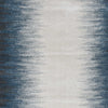 3' x 5' Ivory Blue Gradient Area Rug