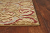 63" X 63" Gold Polypropylene Rug