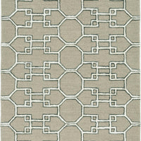 144" X 180" Mocha Wool or Viscose Rug