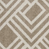 79" X 114" Beige Polypropylene Rug