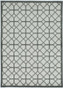 79" X 114" Ivory or Grey Polypropylene Rug