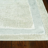 3'x5' Ivory or Silver Polypropylene or Polyester Area Rug