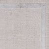 5'x8' Ivory Silver Machine Woven Bordered Indoor Area Rug
