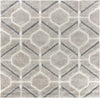 78" X 78" Grey Polypropylene Rug