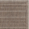 3' x 4' Mocha Polypropylene Area Rug