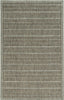 63" X 91" Mocha Polypropylene Rug