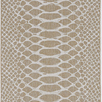 5' x 8' Natural Animal Print Area Rug