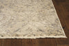 8' Round Ivory or Grey Abstract Tiles Indoor Outdoor Area Rug