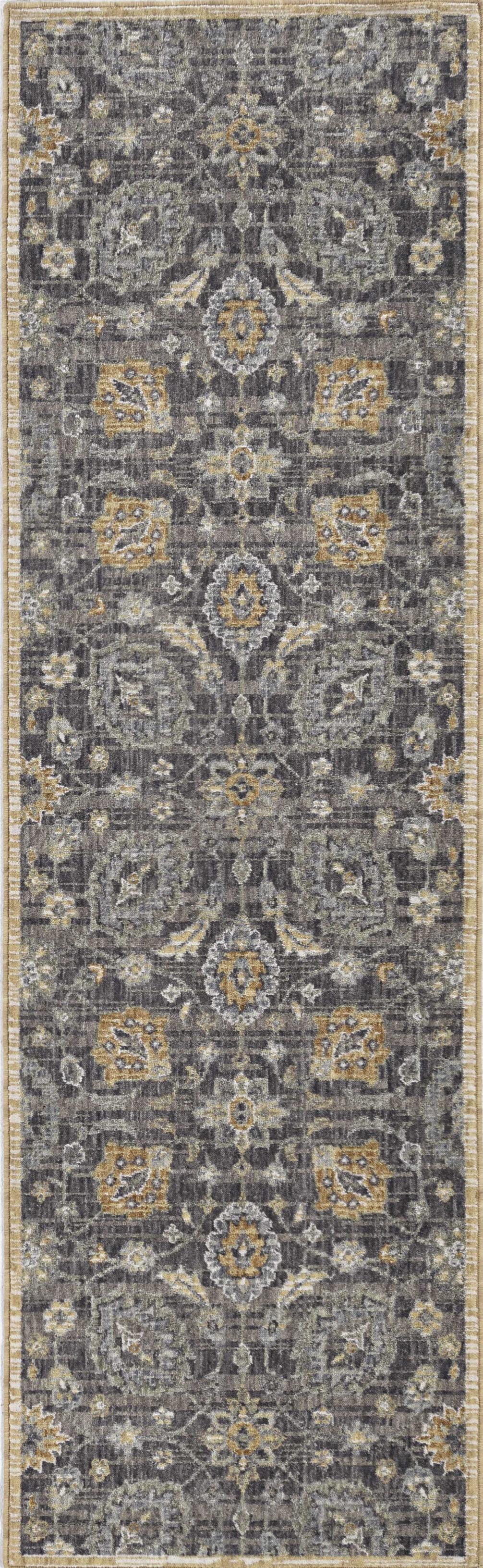 39" X 63" Taupe Wool Rug