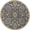 5'x8' Taupe Machine Woven Traditional Indoor Area Rug