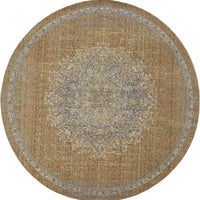 63" X 91" Coffee Wool Rug