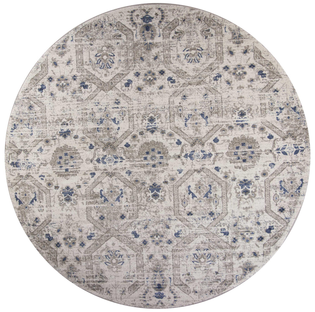 26" X 90" Ivory Polypropylene Rug