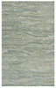 5'x7' Seafoam Blue Hand Tufted Abstract Indoor Area Rug