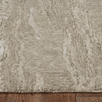 60" X 84" Sand Wool or Viscose Rug