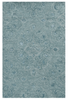 5'x7' Seafoam Blue Hand Tufted Floral Indoor Area Rug