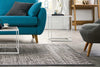 9'x13' Grey Machine Woven Scandinavian Indoor Area Rug