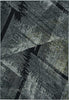 5'x8' Grey Machine Woven Abstract Lines Indoor Area Rug