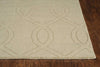 90" X 114" Seafoam Polyester Rug