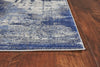 99" X 122" Ice Blue Polypropylene Rug