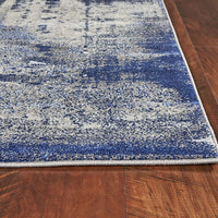 99" X 122" Ice Blue Polypropylene Rug