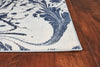 99" X 122" Blue Polypropylene Rug