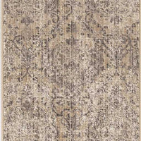 8' Sand or Charcoal Polypropylene Runner Rug