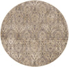 8' Sand or Charcoal Polypropylene Runner Rug