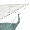 Sailboat Metal Centerpiece in Distressed Finish