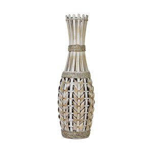 27" Weaving Bamboo Vase