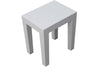 Super Sturdy Plastic Shower Stool in White