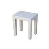 Super Sturdy Plastic Shower Stool in White