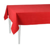 84" Merry Christmas Rectangle Tablecloth in Red