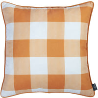 Set of 4 18" Fall Season Pumpkin Throw Pillow Cover in Multicolor