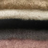 Luxe Faux Rabbit Fur Rectangular Rug 3' x 5' - Grey
