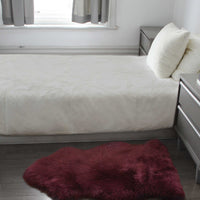 Logan Berry New Zealand Natural Shearling Sheepskin Rug