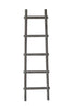 5 Step Grey Decorative Ladder Shelve