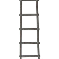 5 Step Grey Decorative Ladder Shelve