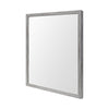 Rectangle Grey Accent Mirror with Driftwood Quality Frame