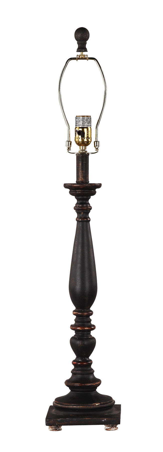 32" Brown Standard Table Lamp