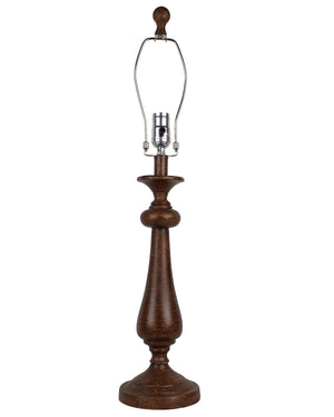 Brown Table Lamp Base Only