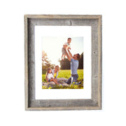 19"x23" Rustic White Picture Frame