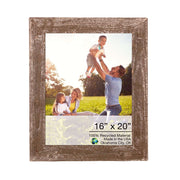 19"x23" Rustic Espresso Picture Frame