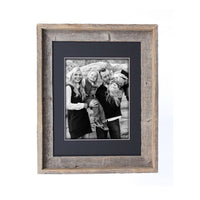 19"x23" Rustic Black Picture Frame with Plexiglass Holder