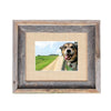 15"x18" Rustic Burlap Picture Frame with Plexiglass