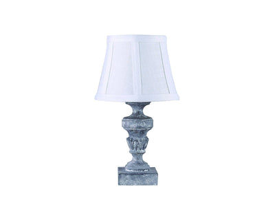 Light Grey Accent Lamp